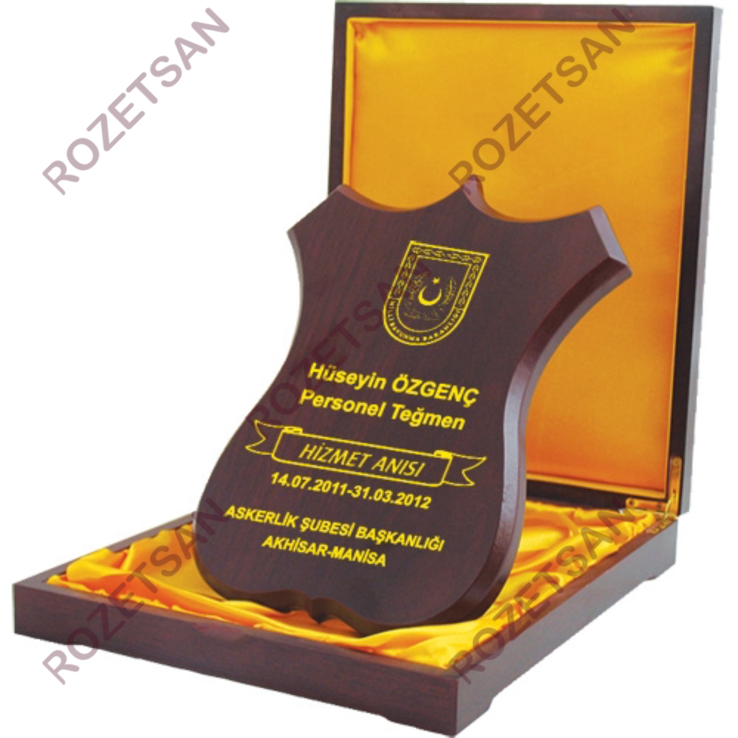 AHŞAP PLAKET